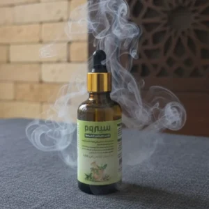 Frankincense serum with natural herbs for the skin