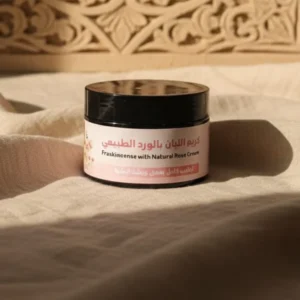 Frankincense cream with natural rose